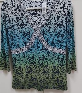 liz & co. ombre top.